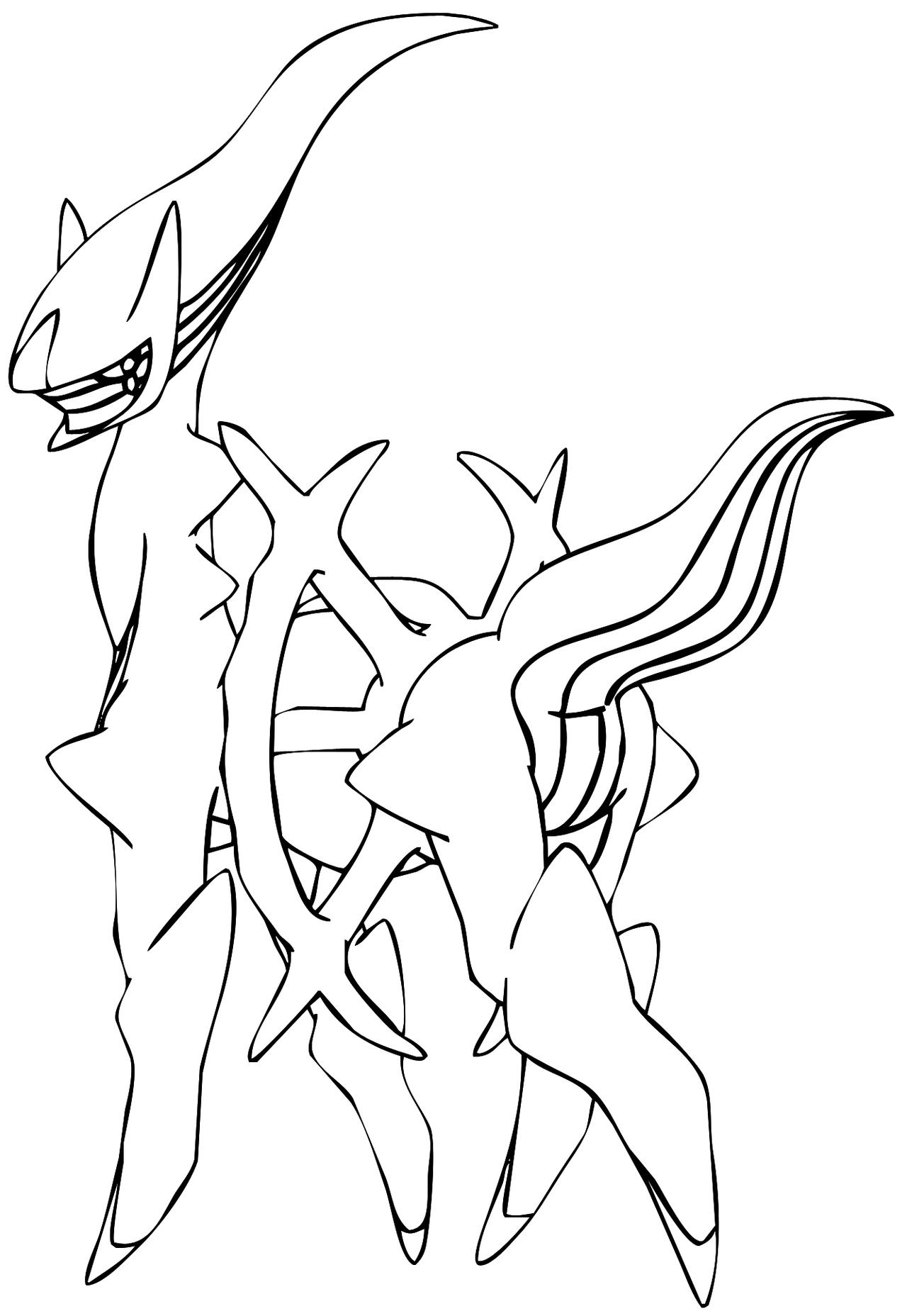 arceus lineart by Elsdrake on DeviantArt
