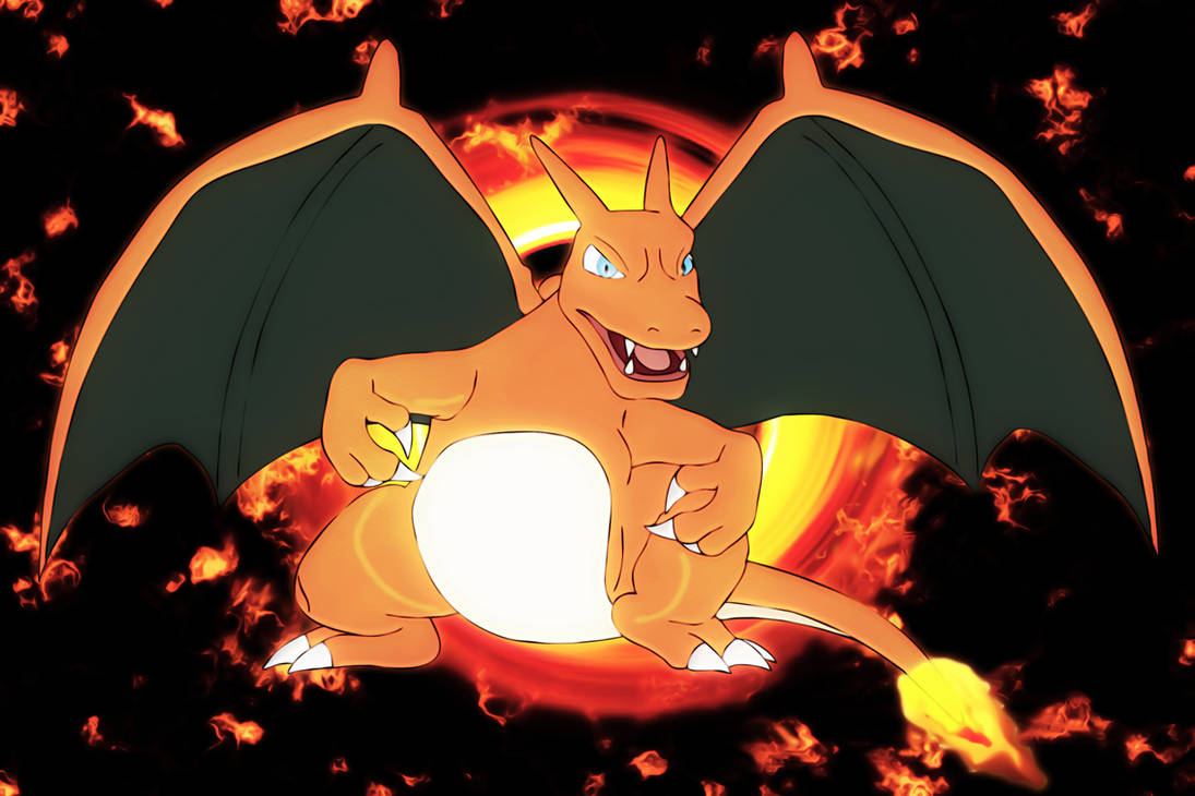 Charizard Raging Fiery charizard by Elsdrake on DeviantArt