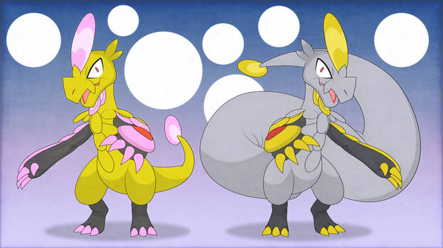 of bigtail and shinies