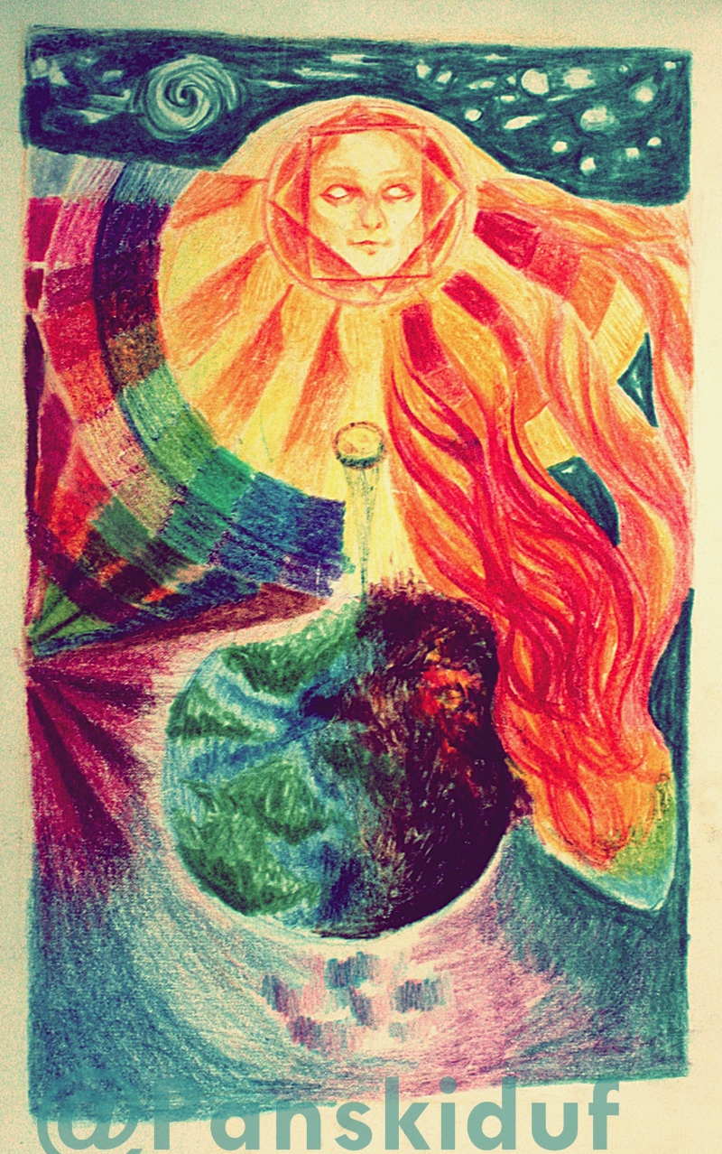 (Making my own Tarot) THE SUN