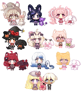 Smol Friend commission batch