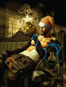 Adam Jensen Wishes You A Merry Christmas