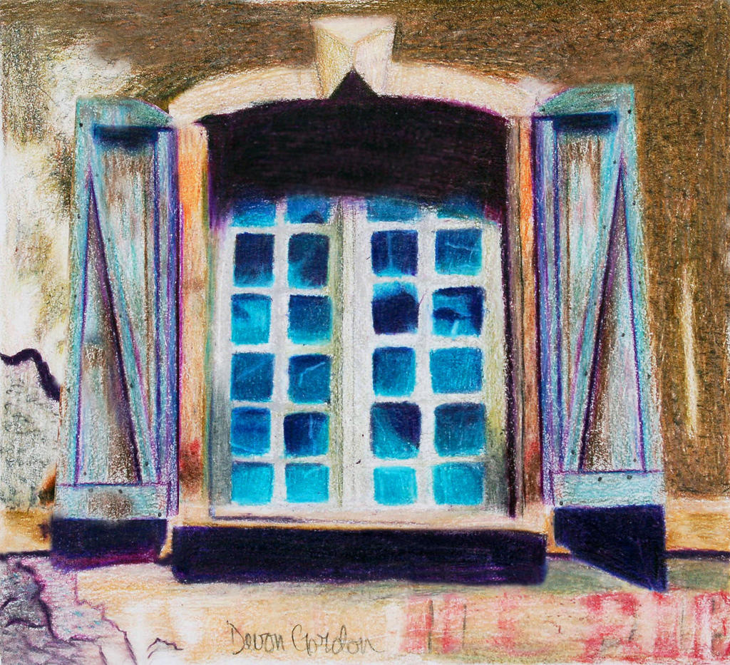Colored Pencil Window by Whattacutie on DeviantArt