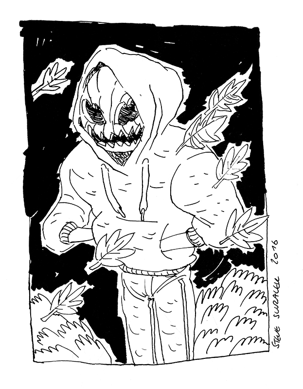 Inktober day 11: Pumpkinhead