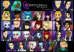 + Spondexx Starship Characters +