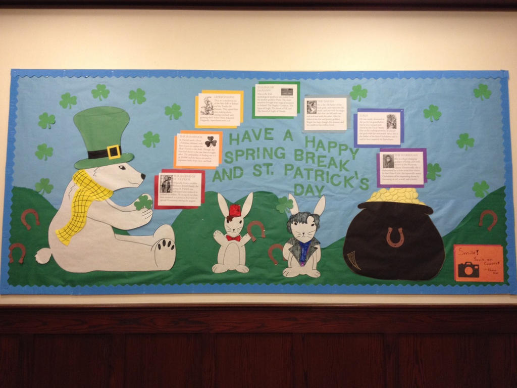 St. Patrick's Day Bulletin Board