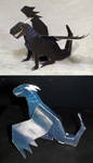 Dragon Paper Toy Contest by Synthrid