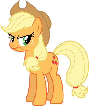 Applejack Angry by Synthrid