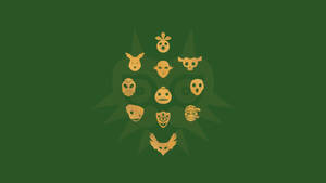 Zelda Masks Background