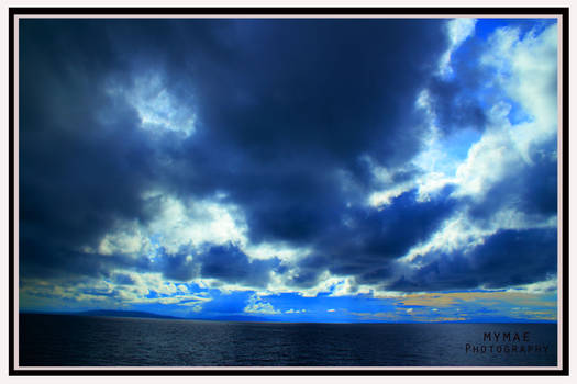 Vastness of Ocean and Sky