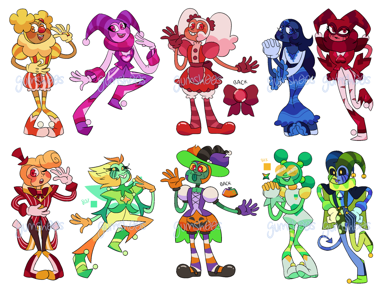 [REDUCED PRICE] [OPEN 2/10] SPINEL ADOPTS by Gumsh00s on DeviantArt