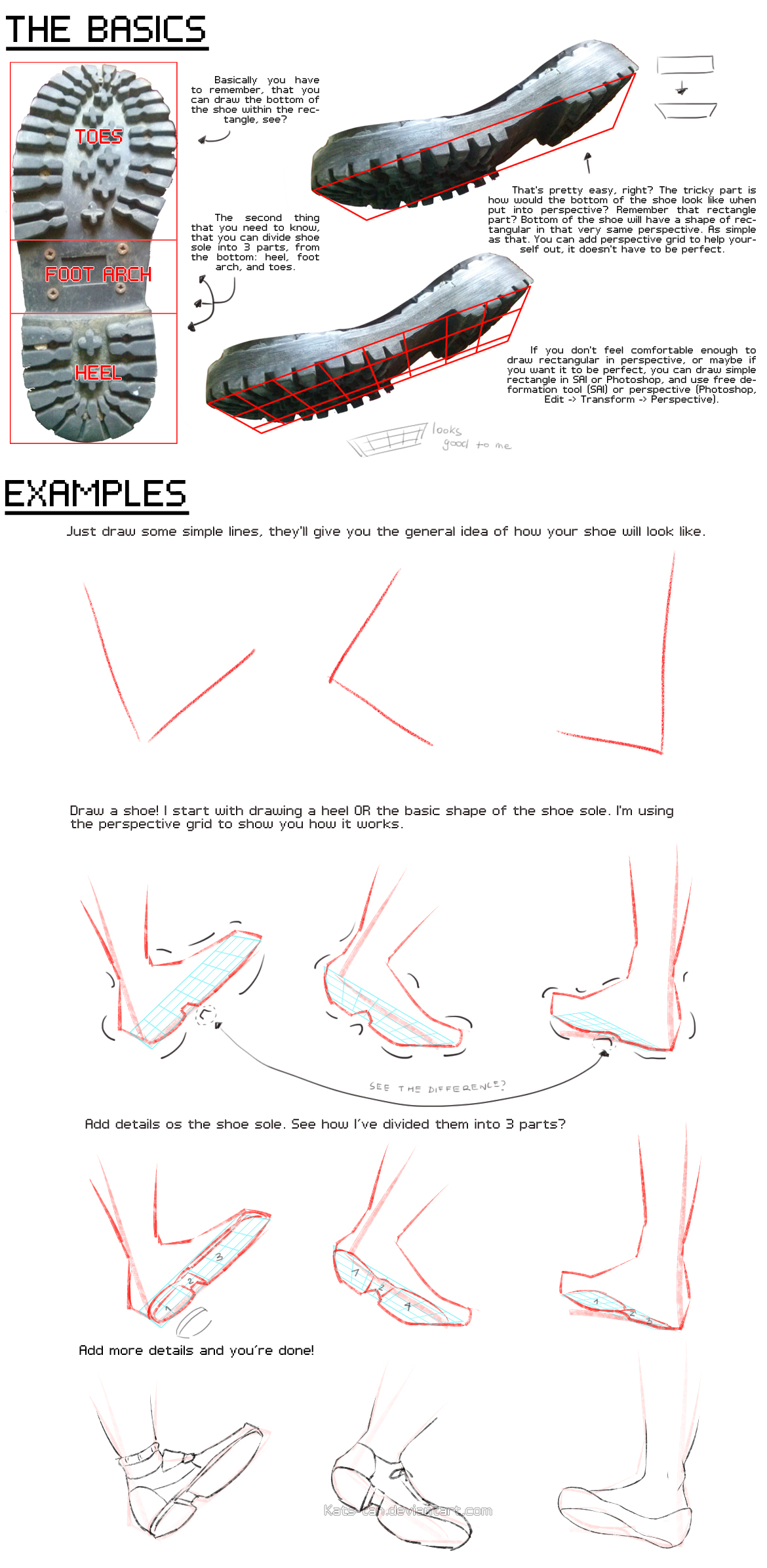 .:TUTORIAL: bottom of the shoe:. by Kats-tan on DeviantArt