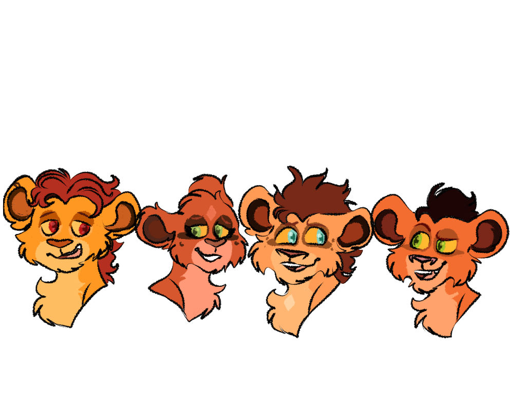 Cubs Deviantart Rapper Tlkverse Au : Uru's cubs. by Articmadrigal on DeviantArt