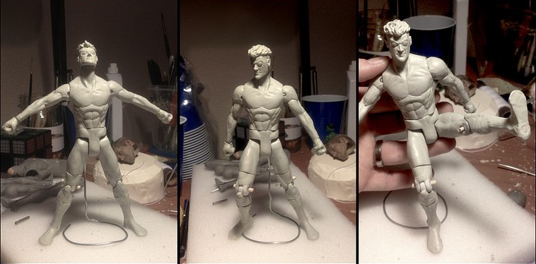 Invincible Action figure - WIP by oxnrach on DeviantArt