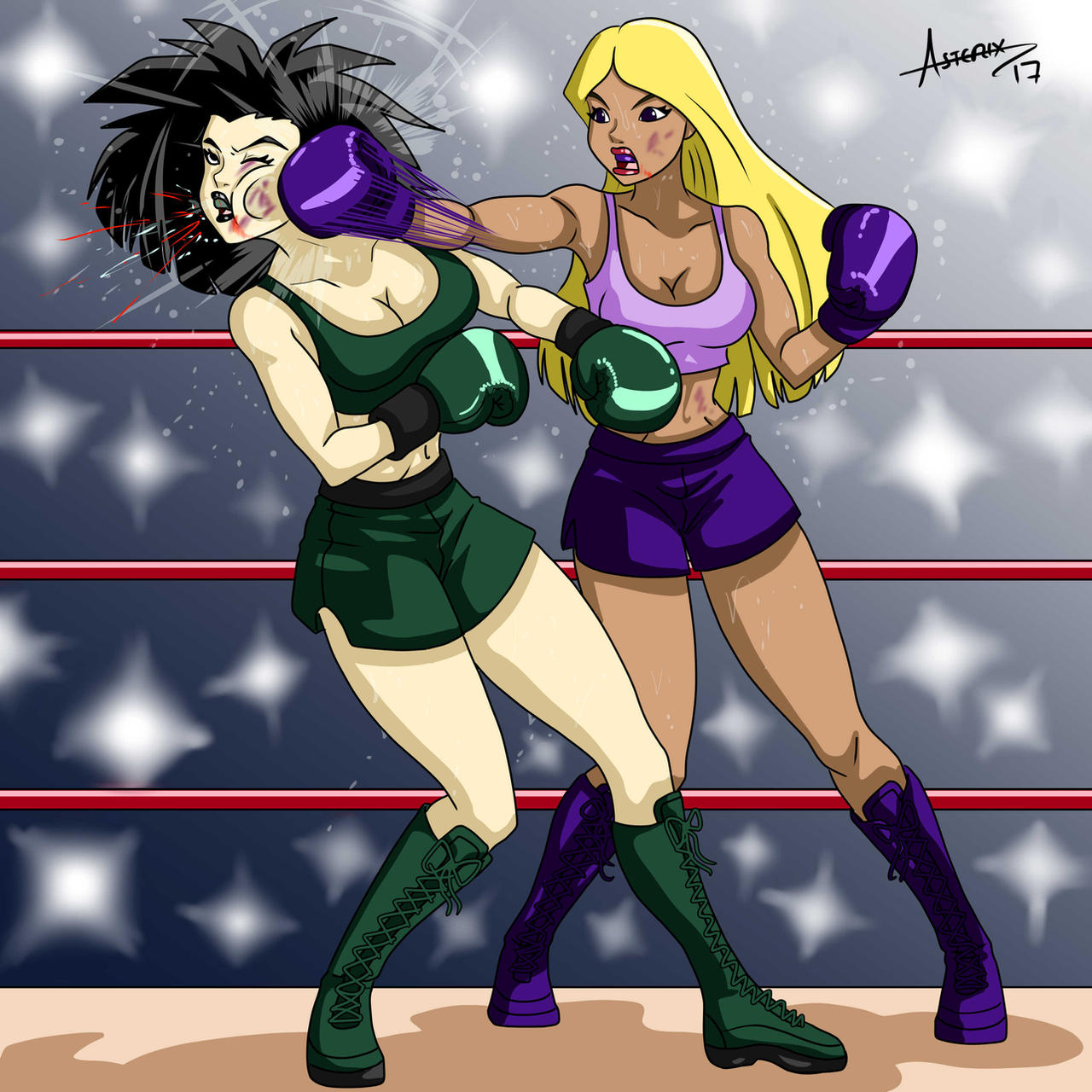 Boxing Comic BOXING MATCH SPECIAL COMMISSION by josuegnr1993 on DeviantArt