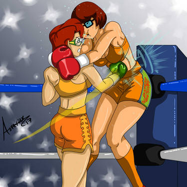 Velma and Johnny Bravo by QueenBlackDiva on Newgrounds
