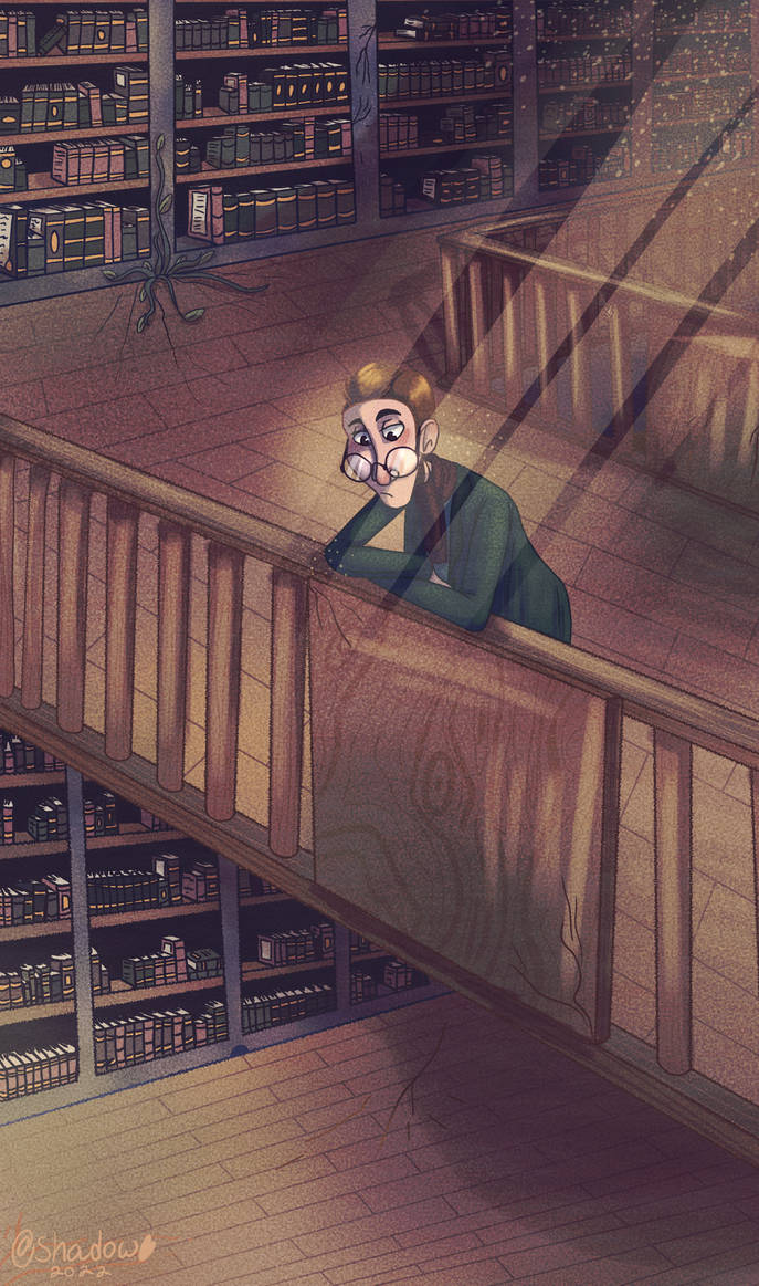 Old Liabrary by ShadowBlackheartArt on DeviantArt