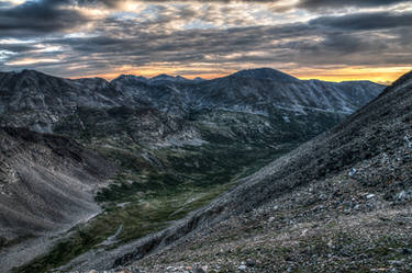 Mt Democrat looking north.