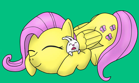 Fluttershy Sleepin