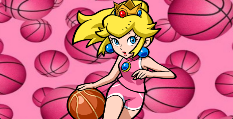 Princess Peach (Basketball) Wallpaper by waterlily45 on DeviantArt