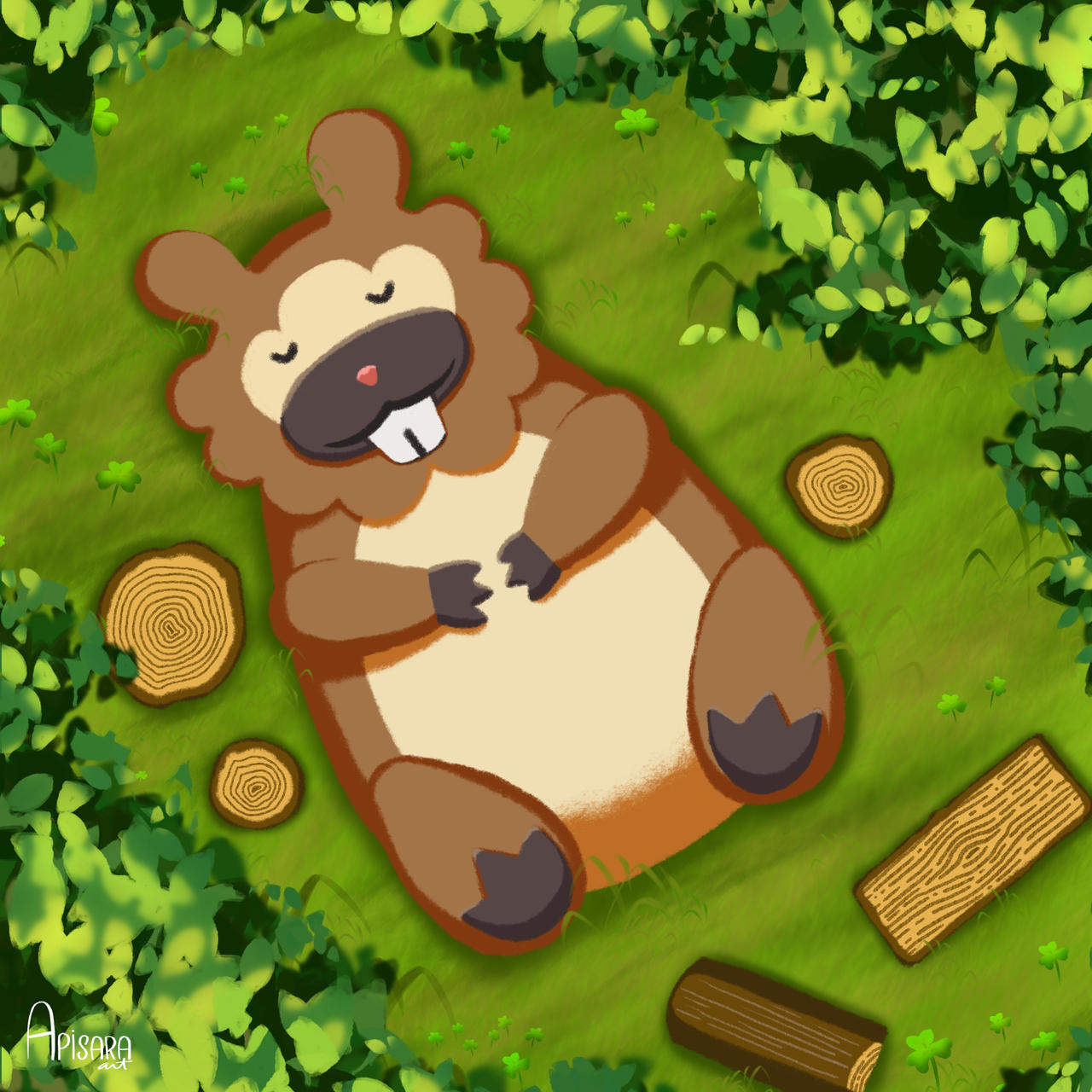 Baduff Pokemon | Bidoof by heyapisara on DeviantArt