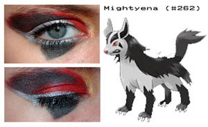 Pokemakeup 262 Mightyena