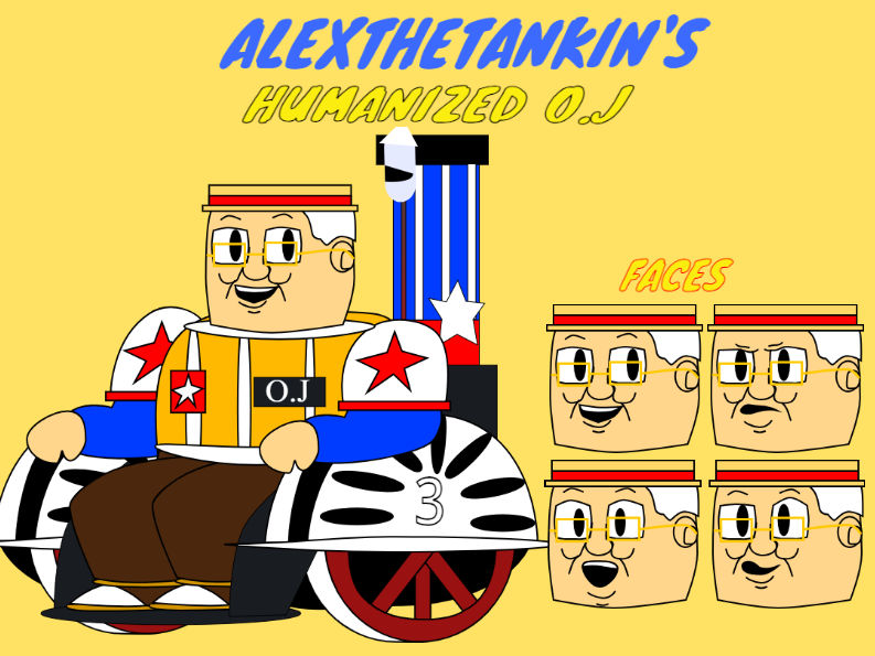 Qvc Humanized Humanized O.J *Read the desc* by AlexTheTankin on DeviantArt