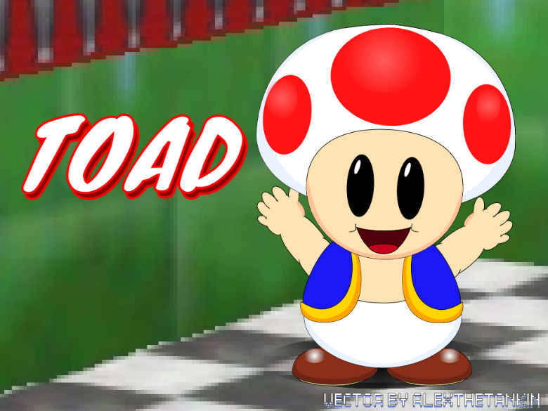 Super Mario Bros - Toad by AlexTheTankin on DeviantArt