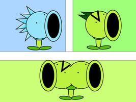 Something about PVZ peashooter variants