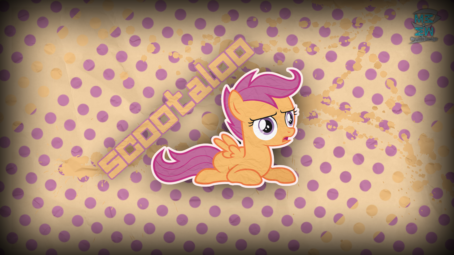 Scootaloo Wallpaper (NEW STYLE)