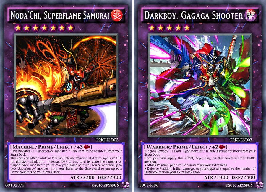 +2 Additional Prime cards