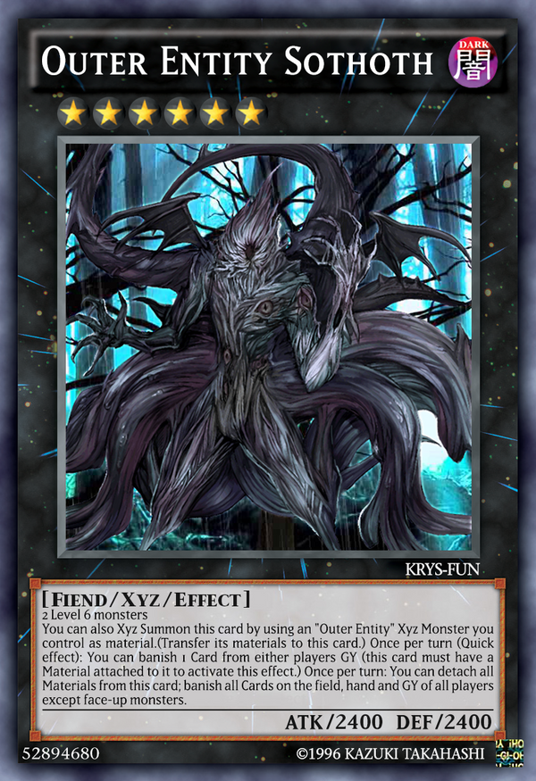 yugioh outer entity deck Outer Entity Azathot | Card Details