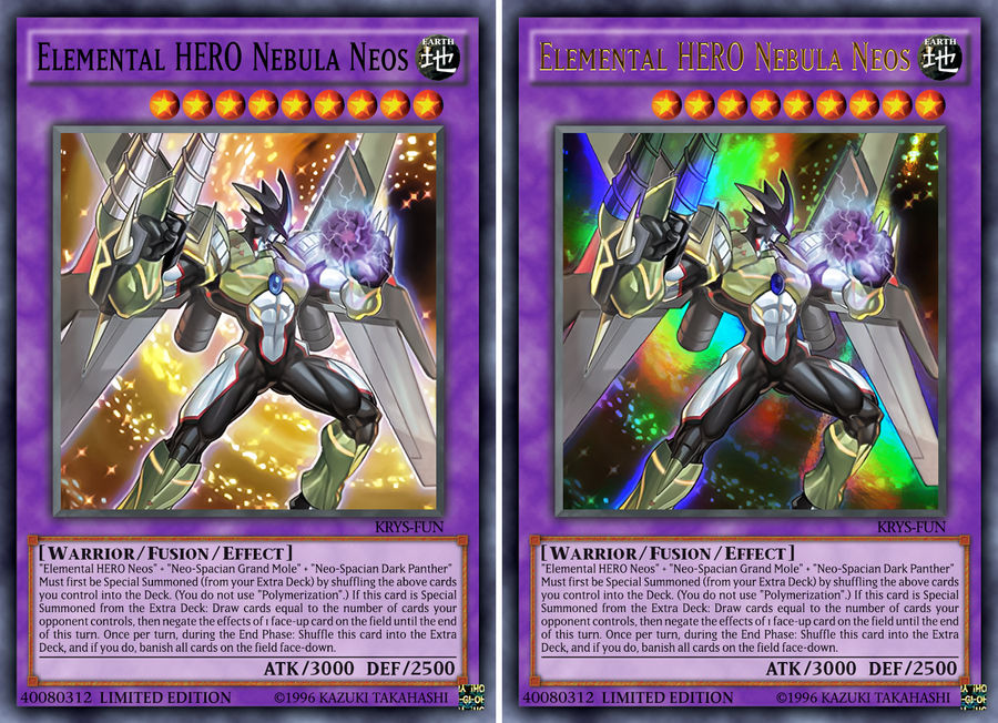 yugioh nebula neos deck Yu-Gi-Oh! - Elemental Hero (CT15-EN001) - 2018 Mega-Tins Promos - Limited Edition may be 1st or Unlimited Edition. My Neo Spacian Yugioh Deck
