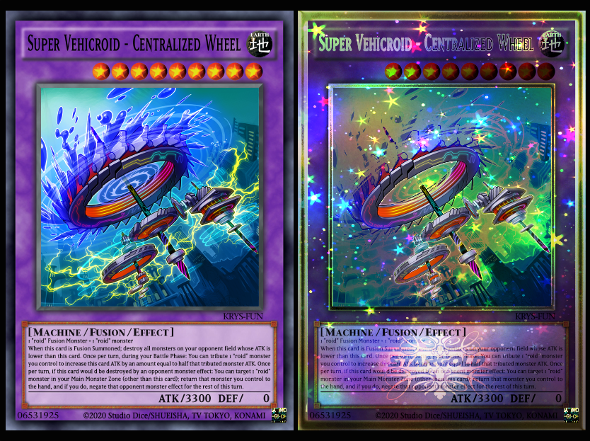 Super Vehicroid - Centralized Wheel (funcard) by KrysFun on DeviantArt Super Vehicroid - Centralized Wheel (funcard) by KrysFun on DeviantArt