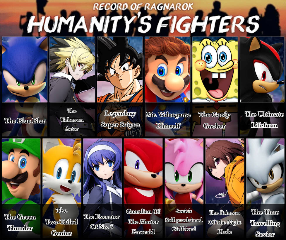 RoR Humanity Fighters list by NonToxicSonicFan on DeviantArt