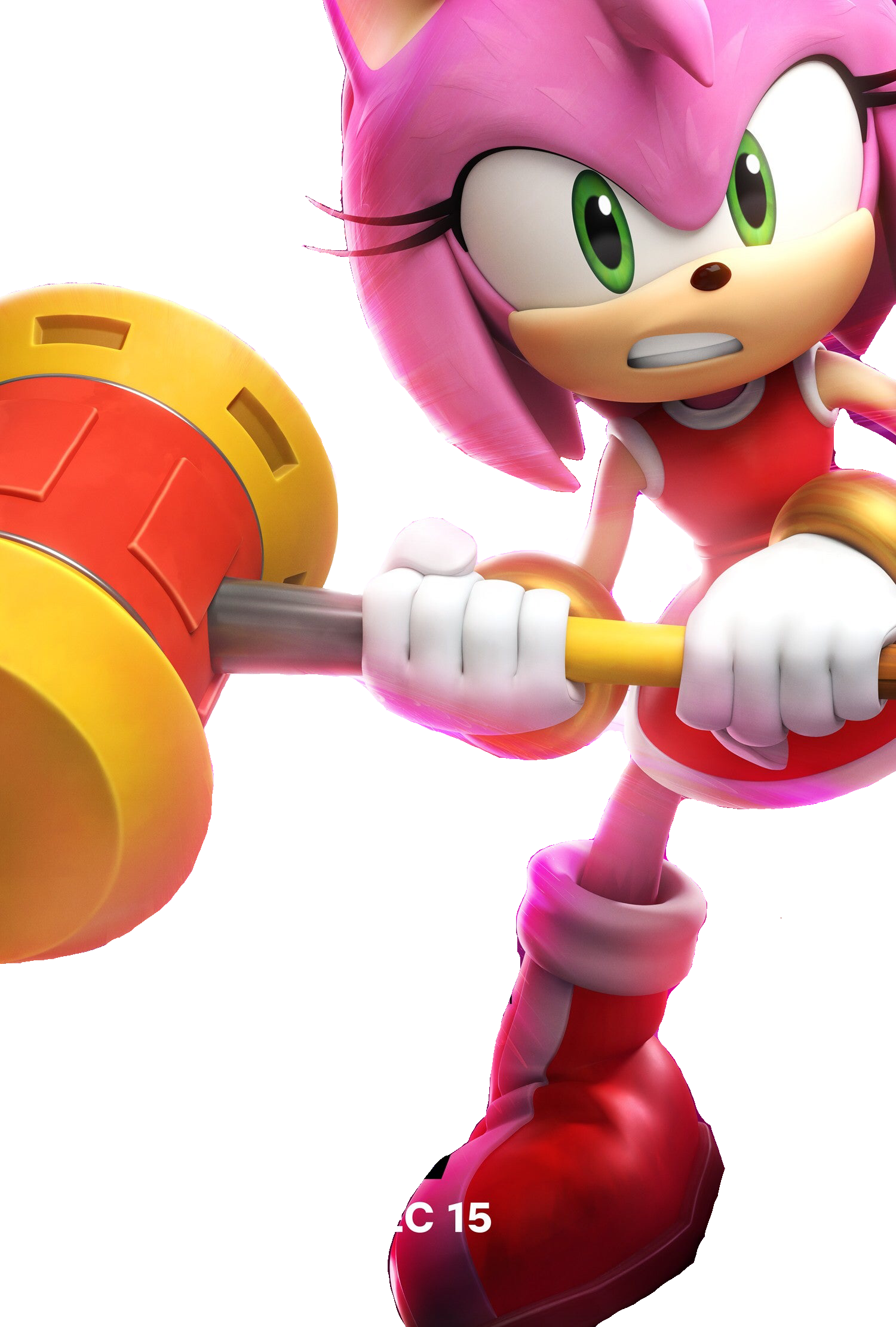 Amy Rose Render by bandicootbrawl96 on DeviantArt