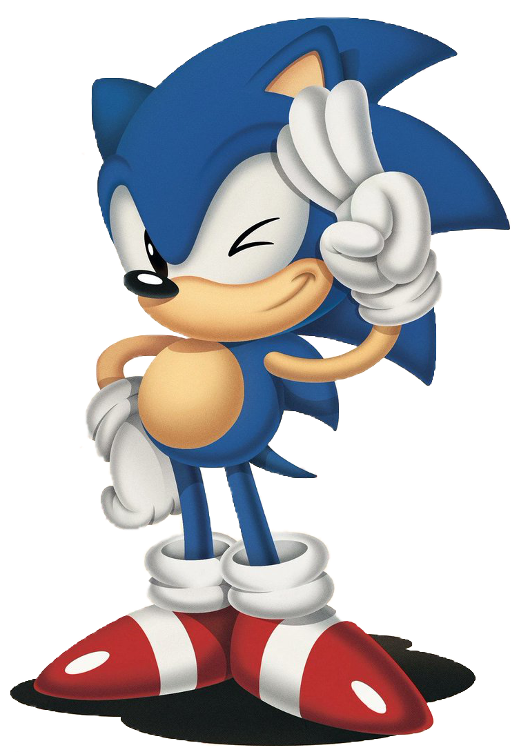 Classic Sonic (Render) by yessing on DeviantArt