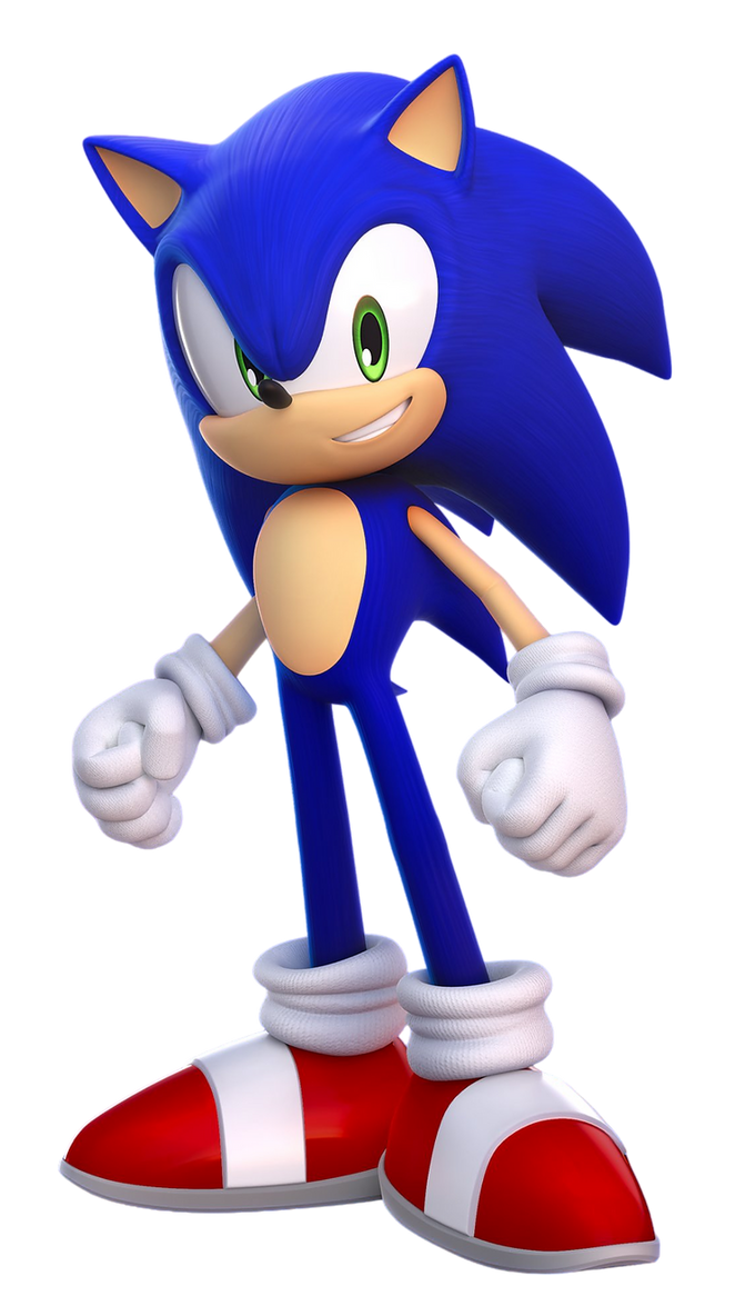 Sonic The Hedgehog render by NonToxicSonicFan on DeviantArt