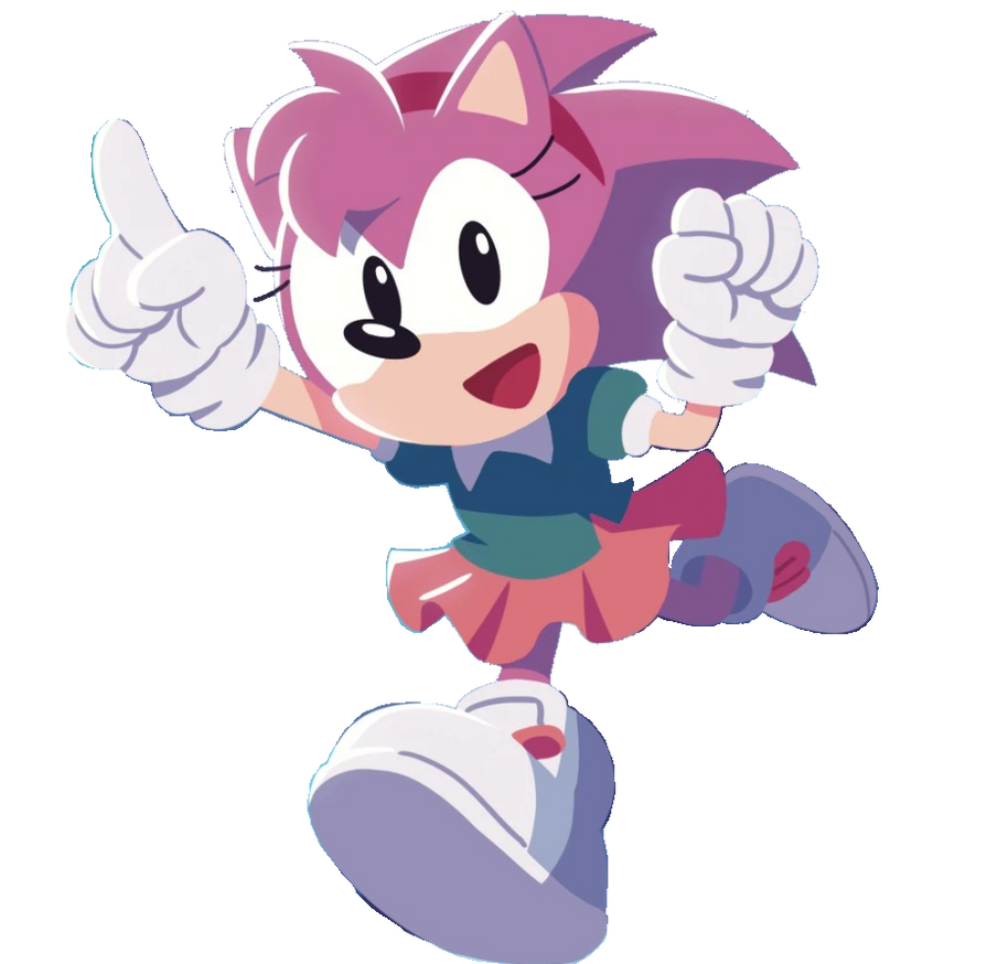Archie Amy Render Classic Amy render by NonToxicSonicFan on DeviantArt