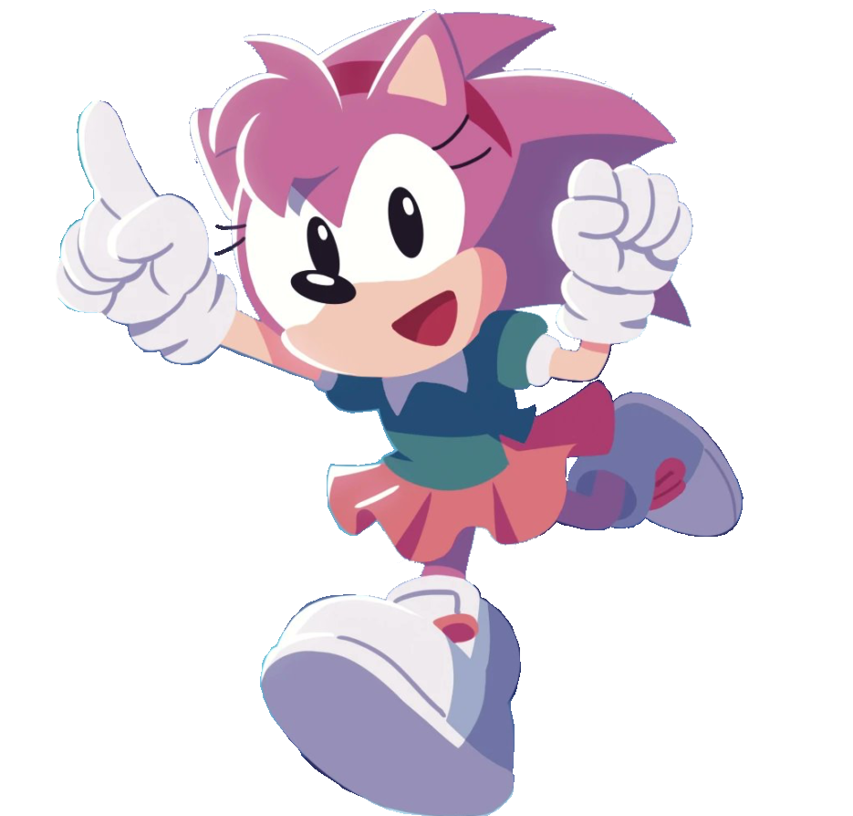 Archie Amy Render Classic Amy render by NonToxicSonicFan on DeviantArt