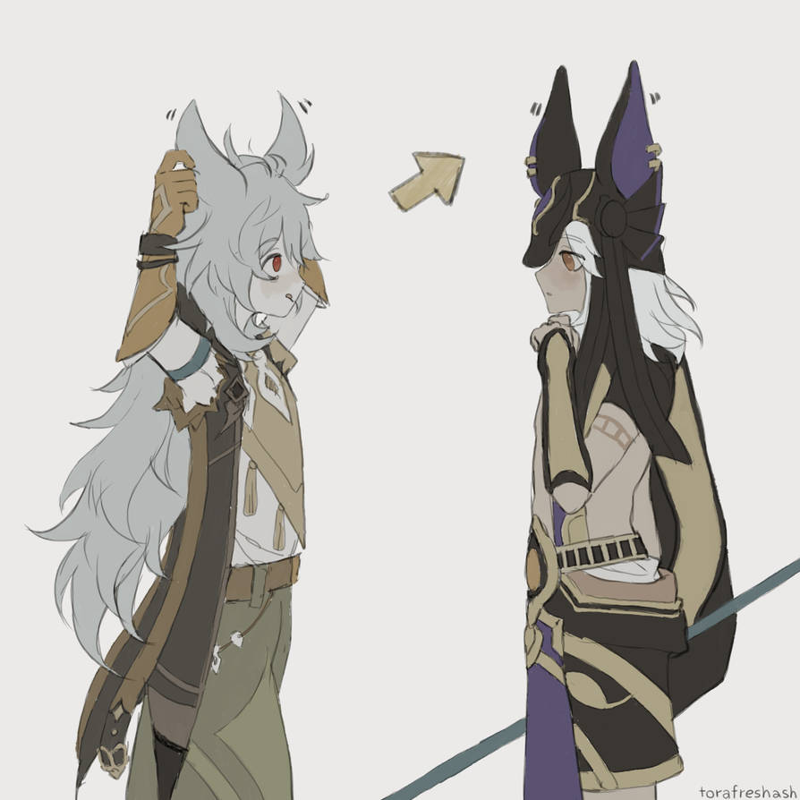 Razor and Cyno by torafreshash on DeviantArt