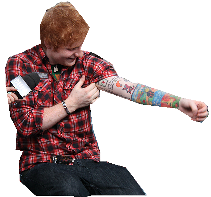Ed Sheeran Tattoo Red