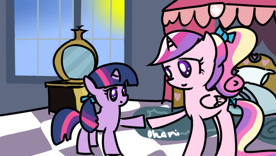 Cadence and Twilight Playdate