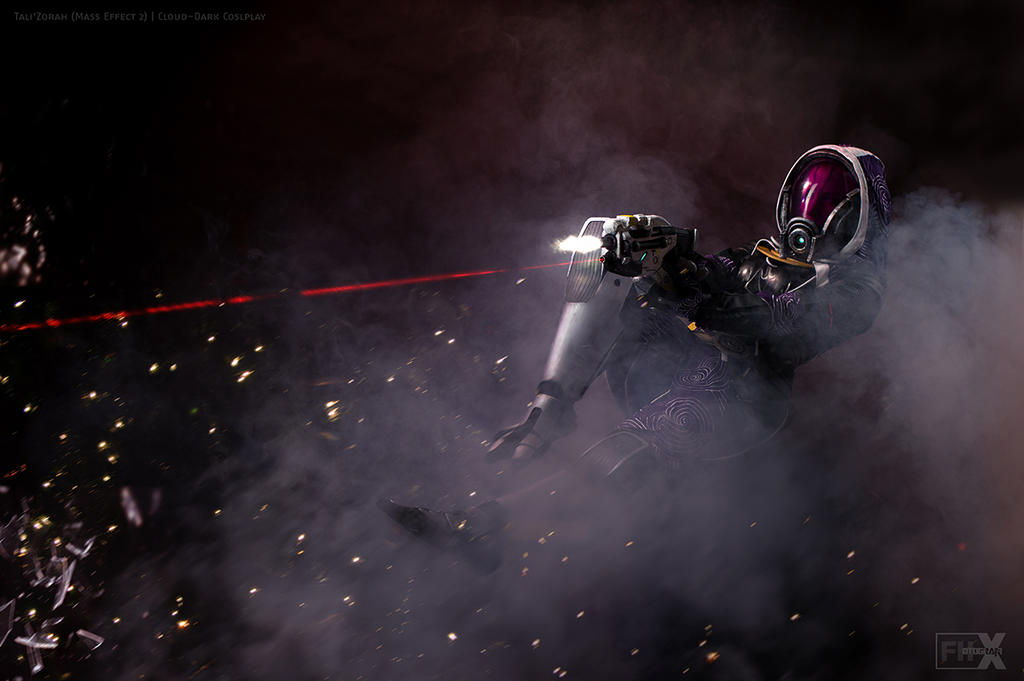 Tali'Zorah - Mass Effect 2 by cloud-dark1470