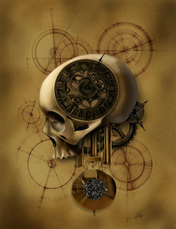 steampunk death clock by stretchnutz on DeviantArt