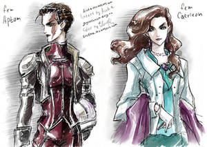 Guyver fem - Aptomi and Caerleona by Lucithea Guyver fem - Aptomi and Caerleona by Lucithea