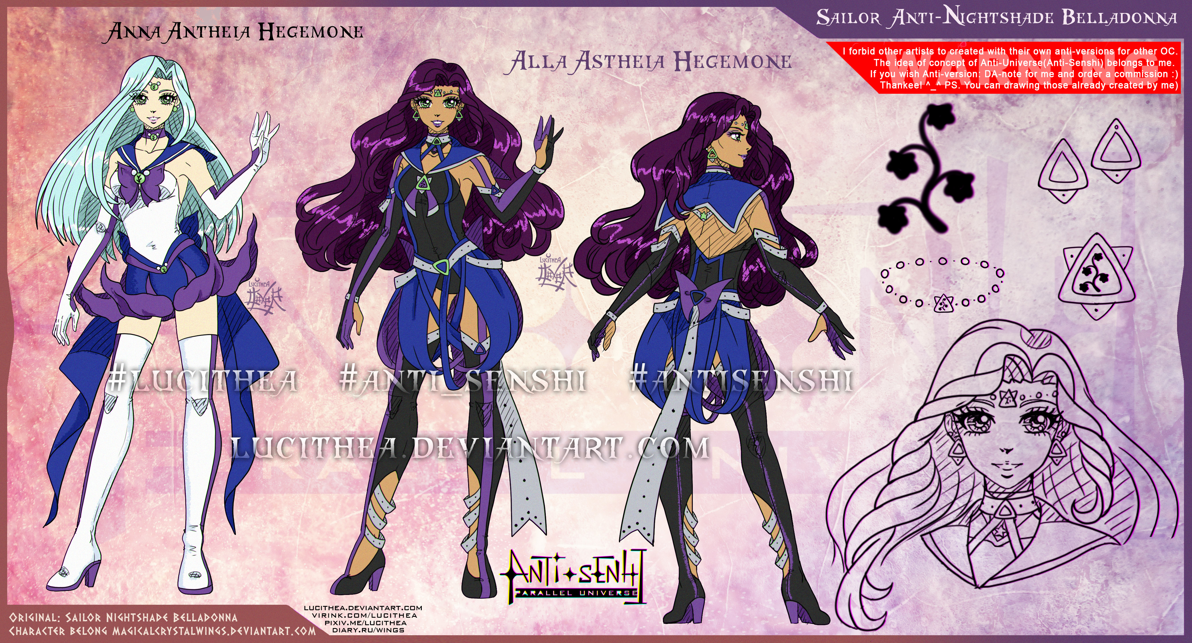 YCH-Anti: Sailor Nightshade Belladonna