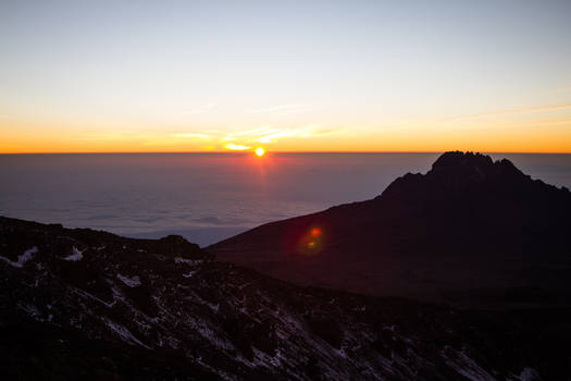 Mawenzi sunrise