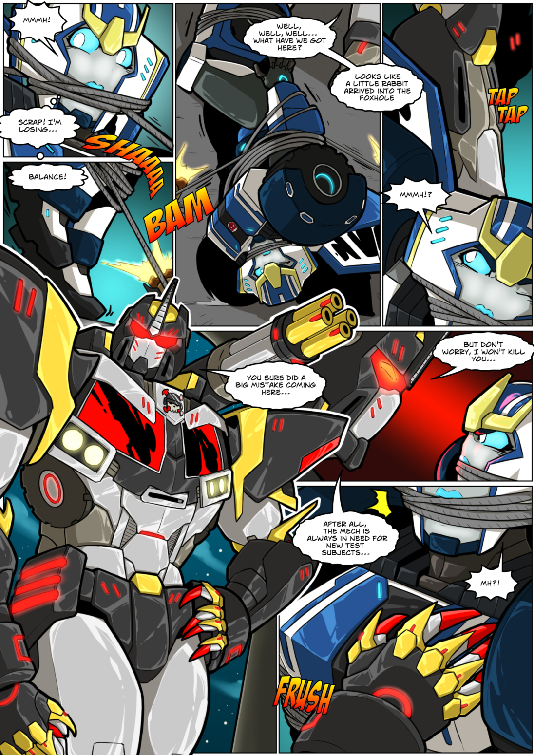 Transformers Strongarm comic P2