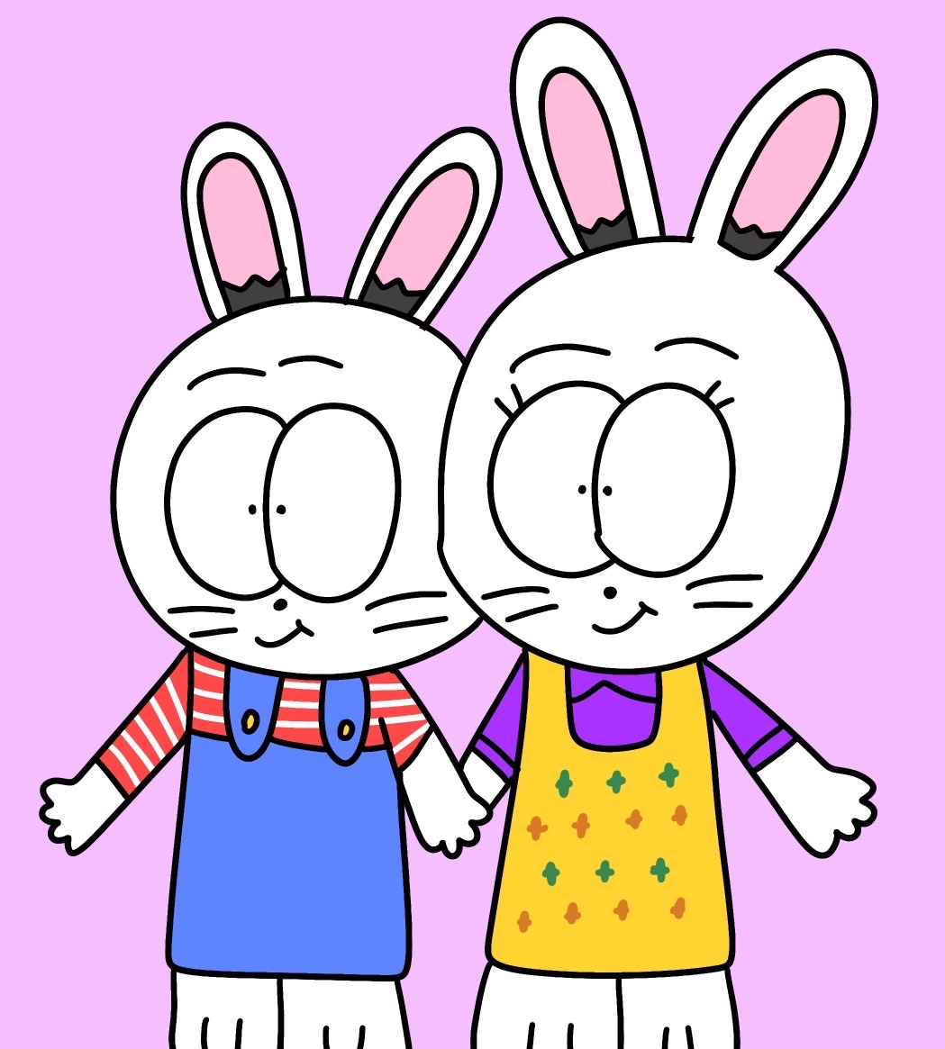 Max And Rudy Rabbit Max and Rudy by DrewLaurieScott on DeviantArt